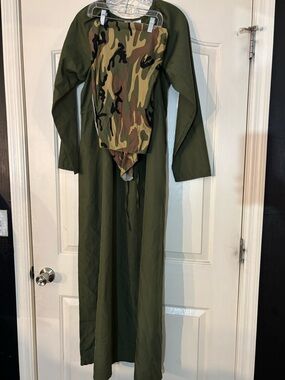 2 Piece Abaya & Scarf Set